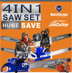 4IN1 SAW SET POWER HEAD ONLY PICK FOUR UNITS Holzfforma JonCutter Prebuilt Chain Saws G888 G660 G660PRO G466 G444 G388 G366 G255 G111 G372 G372XP PRO G395XP G40 G2500 G4500 G5800 Without bar and chain