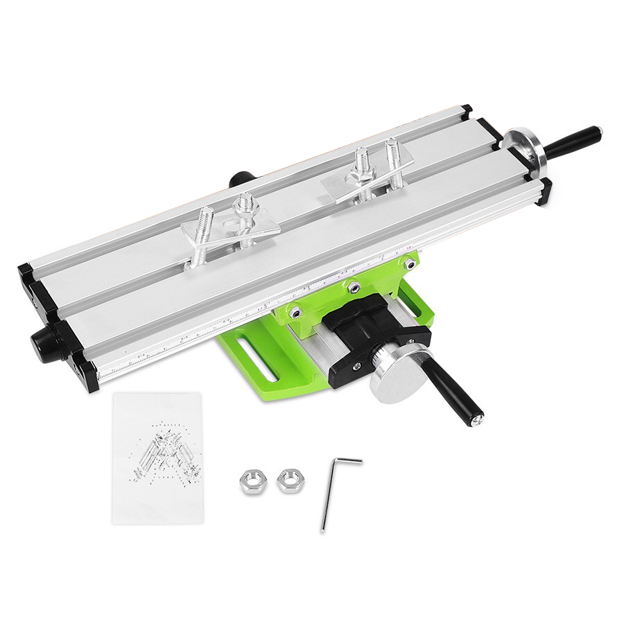 Mini Precision Milling Machine Worktable Multifunction Drill Vise Fixture Working Table