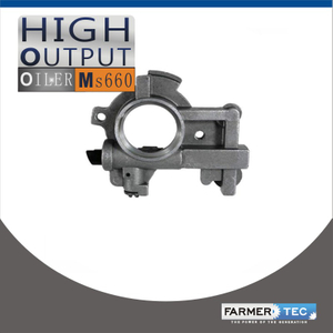High Output / Flow Oil pump Oiler Kit For STIHL 066 MS650 MS660 MS 650 660 Chainsaw 1122 640 3201
