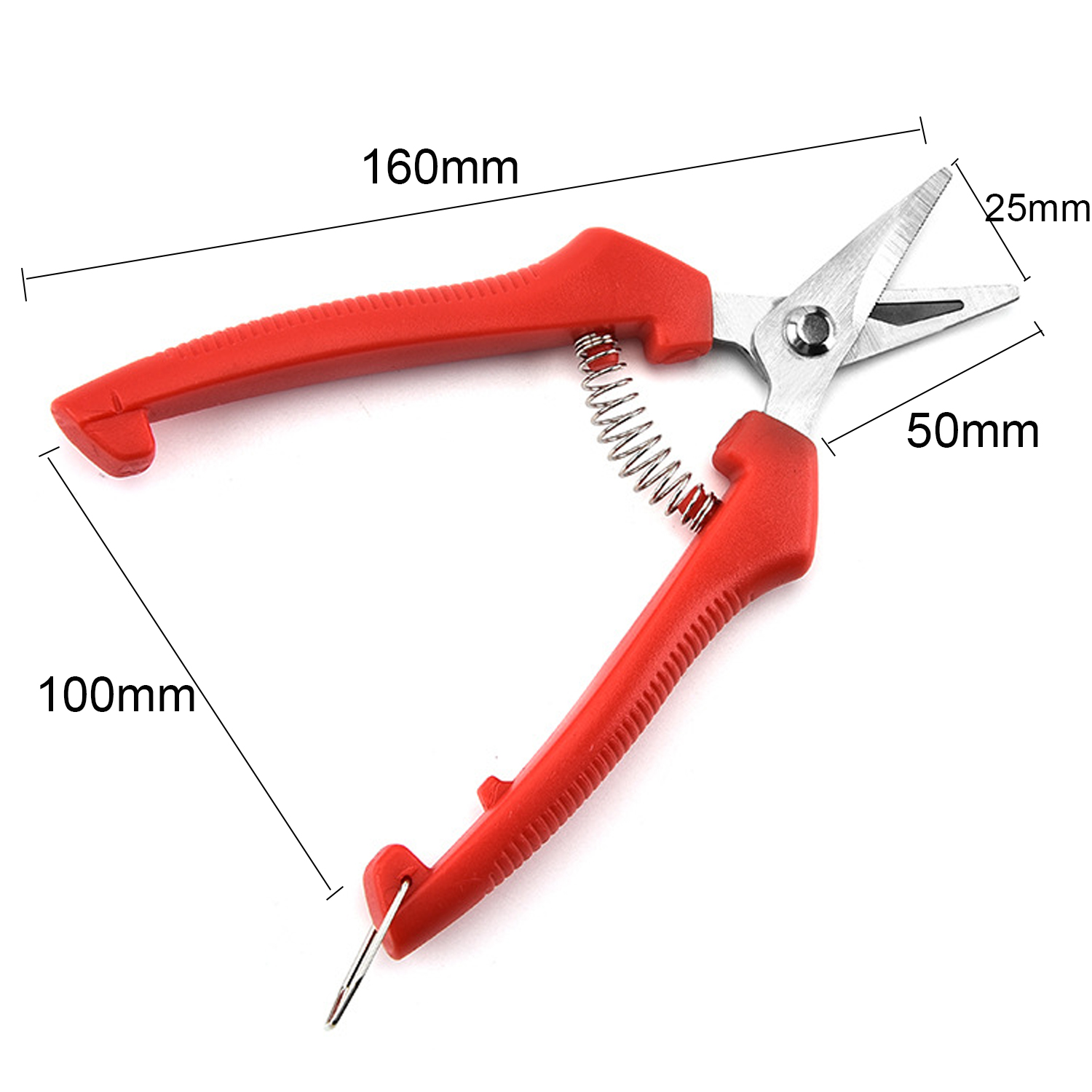 160mm Hand Garden Pruning Scissors Pruner Shears Fruit Tree Cutter Branch Grafting Clipping Pruner Secateurs Tool