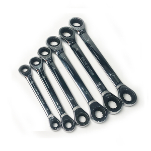 8mm-19mm Durable Ring Ratchet Spanner Ratchet Wrench Ratcheting Spanner