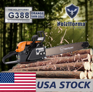 US STOCK - 72cc Holzfforma® G388 Gasoline Chain Saw Power Head Only Without Guide Bar and Saw Chain All Parts Are For 038 038 AV 038 MS380 MS381 MAGNUM Chainsaw 2-4 Days Delivery Time Fast Shipping For US Customers Only