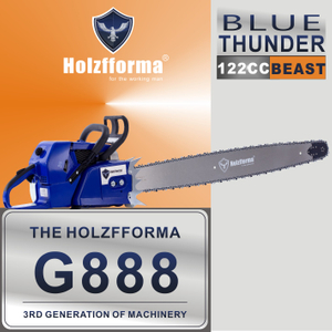 122cc Holzfforma® Blue Thunder G888 Gasoline Chain Saw Power Head Without Guide Bar and Chain Produced By Farmertec All parts are Compatible With MS880 088 Chainsaw