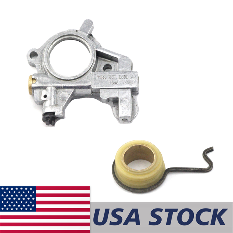 US STOCK - Oil Pump Worm Spring Combo For Stihl MS361 MS341 Chainsaw 2-4 Days Delivery Time Fast Shipping For US Customers Only