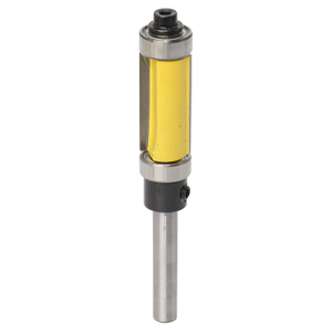 1/4'' Shank Flush Trim Router Bit (1/4''*1/2''*25mm) Woodworking Tool Top With Bottom Bearing