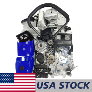US STOCK - Farmertec Complete Blue Aftermarket Repair Parts For Holzfforma G466 Stihl MS460 046 Chainsaw Engine Motor 2-4 Days Delivery Time Fast Shipping For US Customers Only