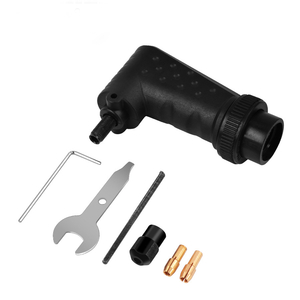 Right Angle Rotary Tool Adapter Attachment Right Angle Converter Kit For Dremel Electric Grinder
