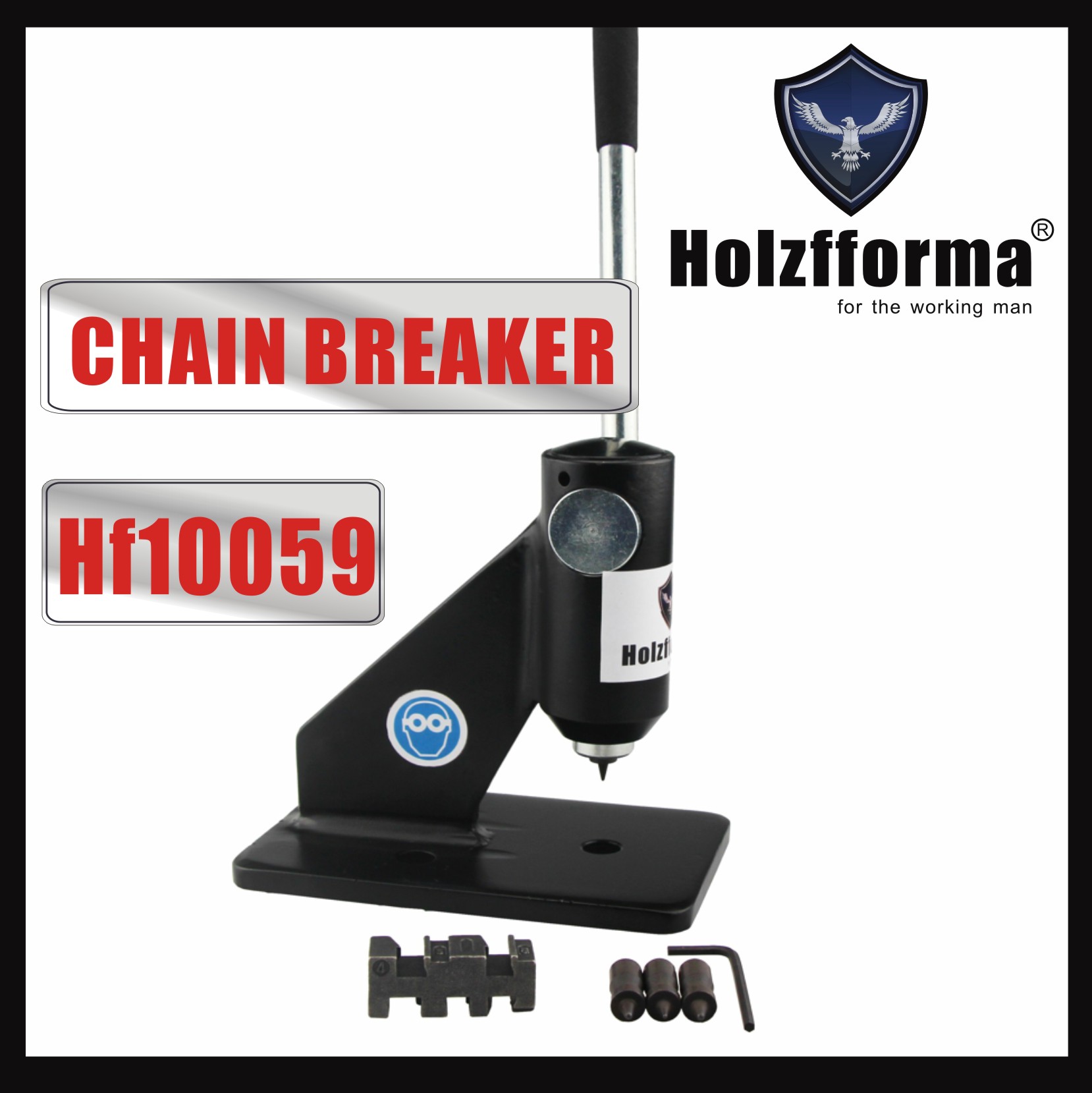 Holzfforma® Chainsaw Saw Steel Chain Breaker Repair Tool Professional Bench Mounted
