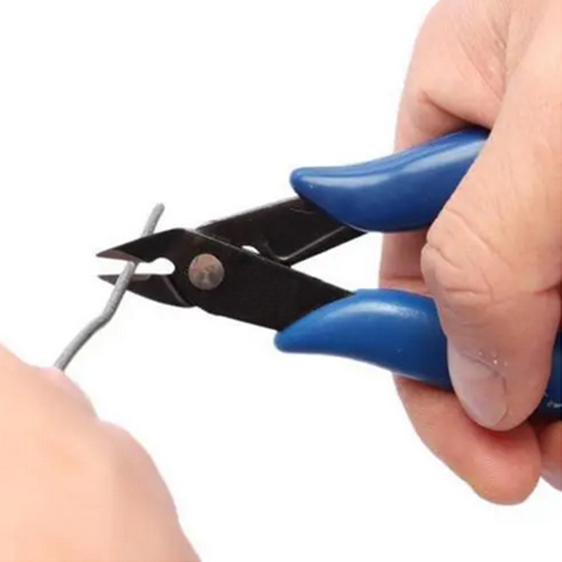 Practical Electrical Wire Cable Cutter Cutting Side Snips Flush Mini Pliers