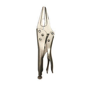 9 Inch Long Nose Locking Cutting Pliers Straight Jaws For Tightening Clamping Twisting Turning Flat Objects