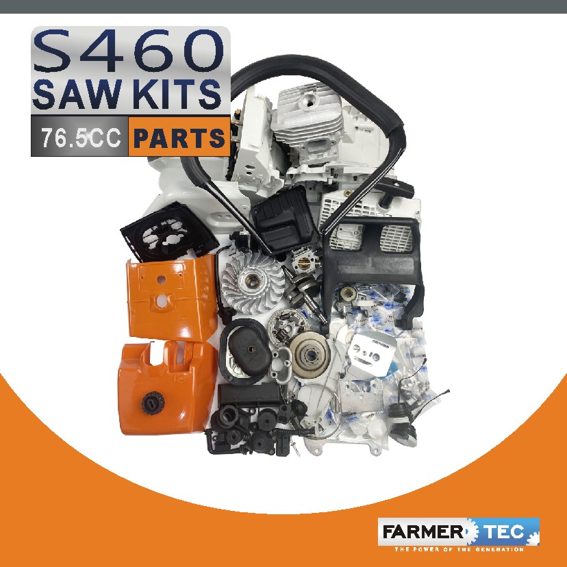 US STOCK - Farmertec Complete Aftermarket Repair Parts For Holzfforma G466 Stihl MS460 046 Chainsaw Engine Motor 2-4 Days Delivery Time Fast Shipping For US Customers Only