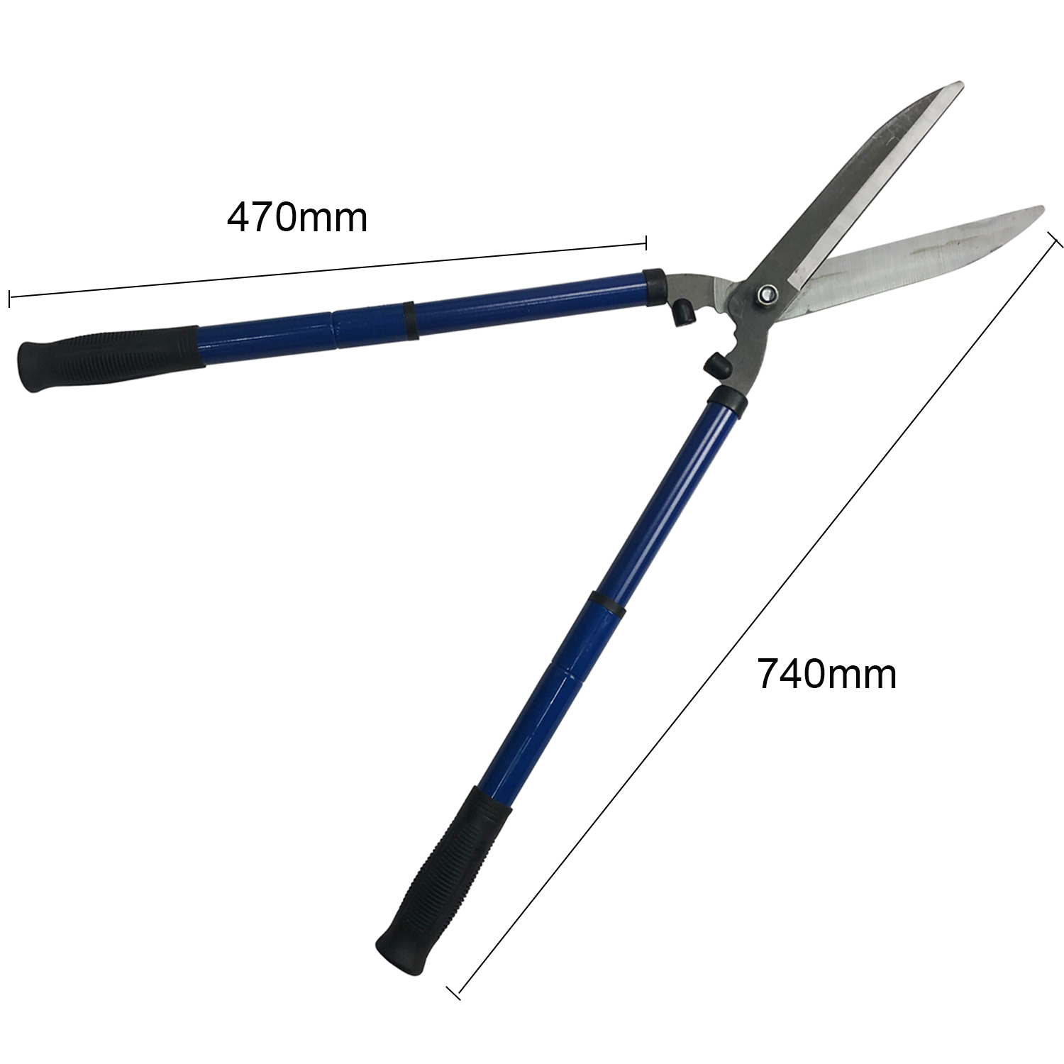 570mm-740mm (about 22 inch-29inch) Adjustable Handgrip Hedge shears Manual Hedge Clippers For Trimming Borders Topiaries Boxwood Decorative Grasses