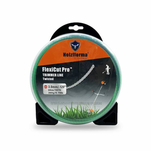 Holzfforma FlexiCut Pro™ .120'' 197FT String Trimmer Cutting Line Twisted Type Durability Sharpness Low Noise and Top Grade Quality