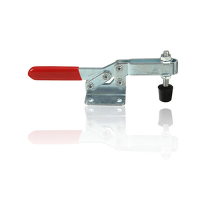 GH-201-C Toggle Clamp Metal Horizontal Type Adjustable Fast Hand Clamp Quick Release Hand Tool Holding Capacity 182kg