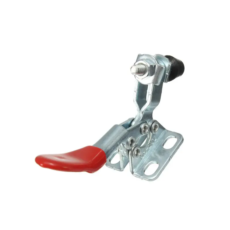 GH-201 Toggle Clamp Metal Horizontal Type Adjustable Fast Hand Clamp Quick Release Hand Tool Holding Capacity 27kg
