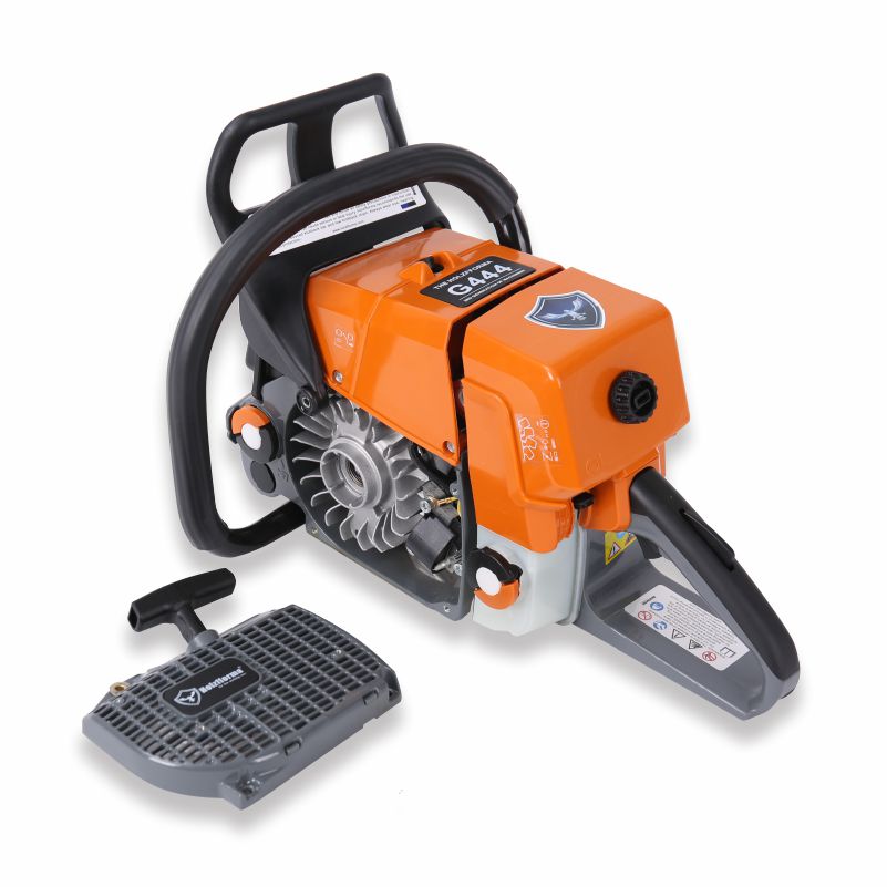 71cc Holzfforma® Orange Dark Gray G444 Gasoline Chain Saw Power Head Without Guide Bar and Chain