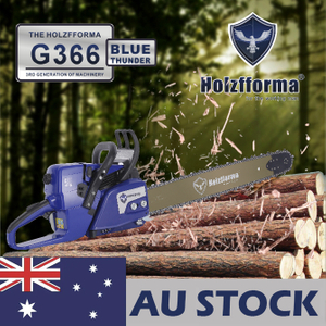 AU STOCK only to AU ADDRESS - 59cc Holzfforma® Blue Thunder G366 Gasoline Chain Saw Power Head Only Without Guide Bar and Saw Chain Parts Are For MS361 Chainsaw 2-4 Days Delivery Time Fast Shipping For AU Customers Only
